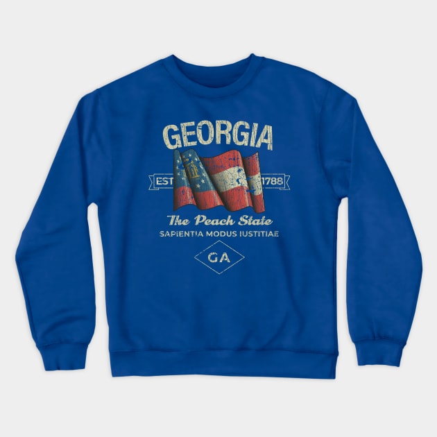 Georgia 1788 Crewneck Sweatshirt by JCD666